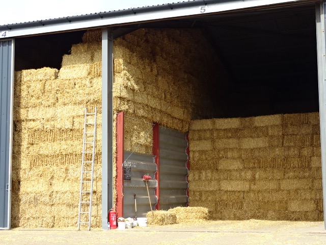 barn full of straw image