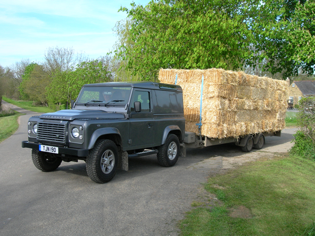 Hay delivery image